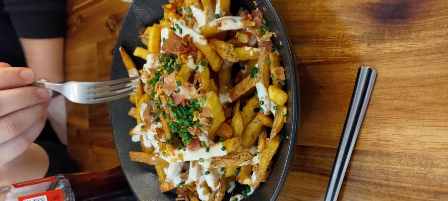 Truly french fries I got in france